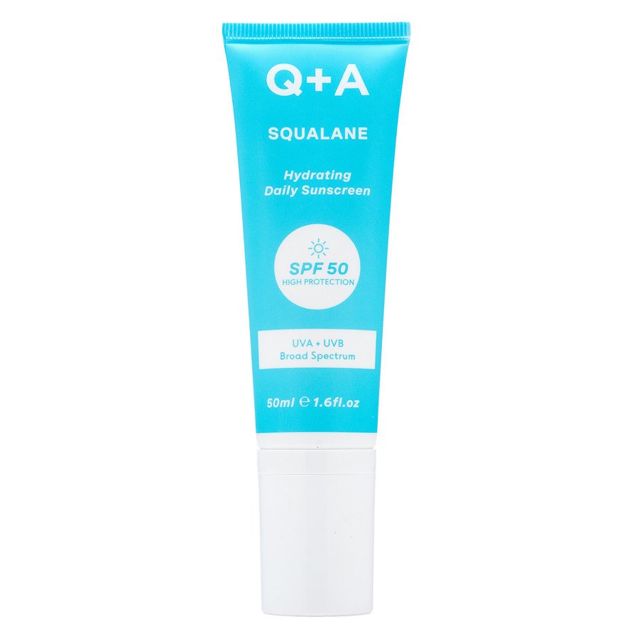 Q+A Squalane Hydrating Face Sunscreen SPF50 50 ml