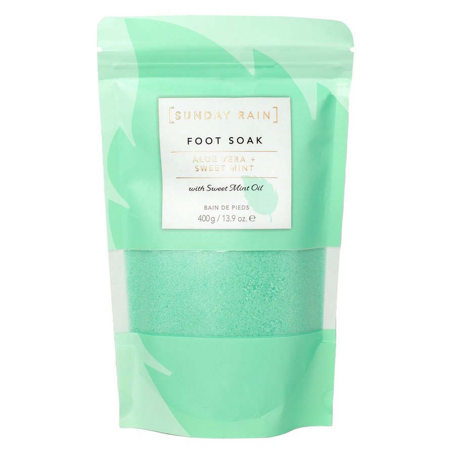 Sunday Rain Foot Soak Aloe & Sweet Mint 400 g