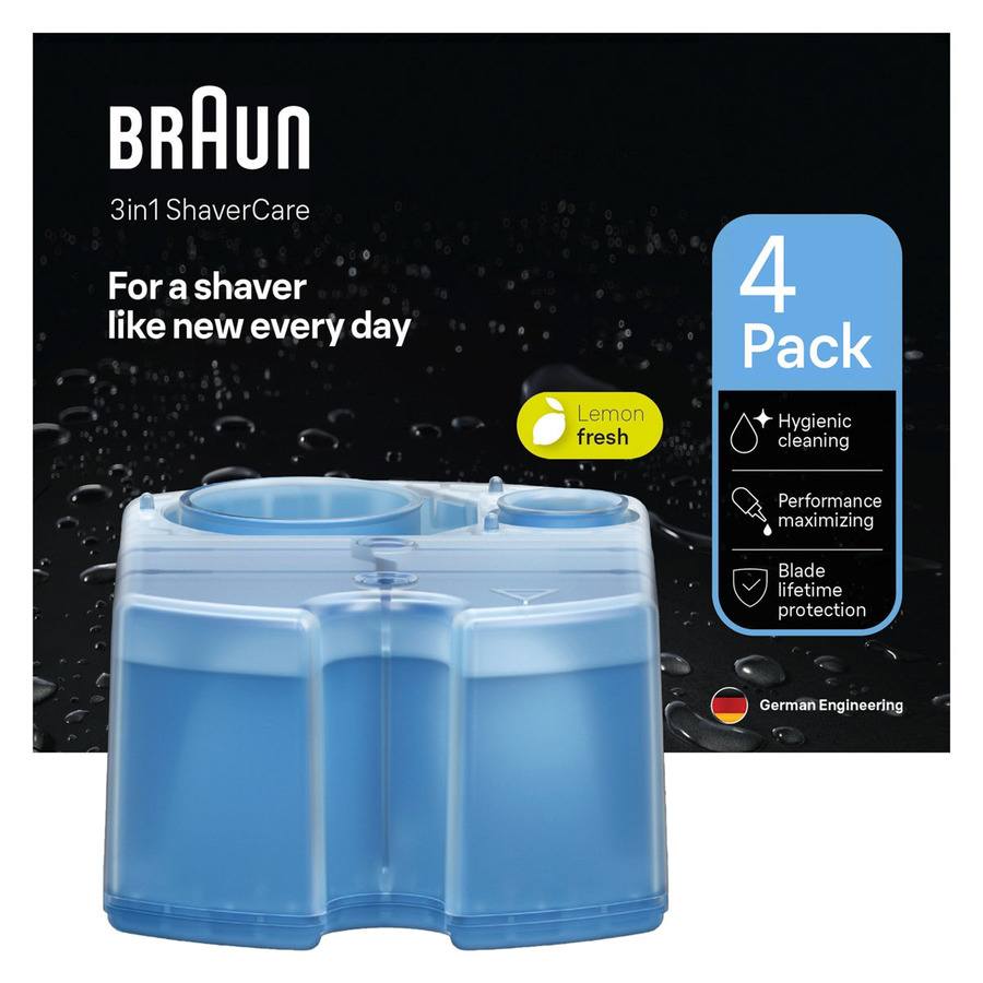 Braun 3-in-1 ShaverCare Refill Cartridges 4 st