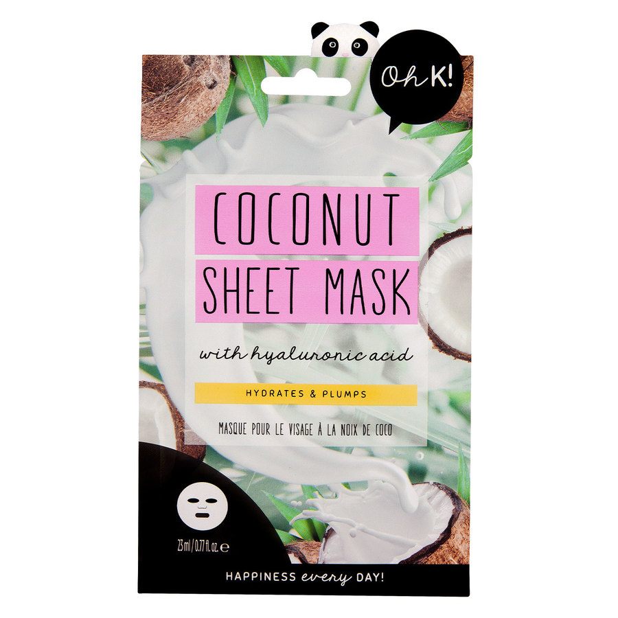 Oh K! Coconut Sheet Mask with Hylauronic Acid 23ml