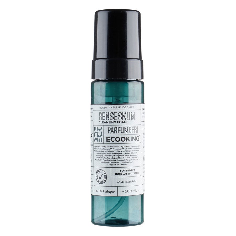 Ecooking Cleansing Foam Fragrance Free 200 ml