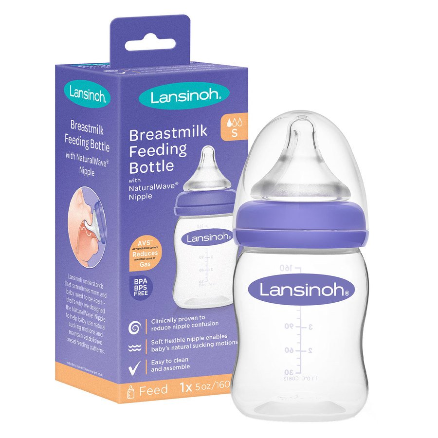 Lansinoh NaturalWave Baby Bottle 160 ml