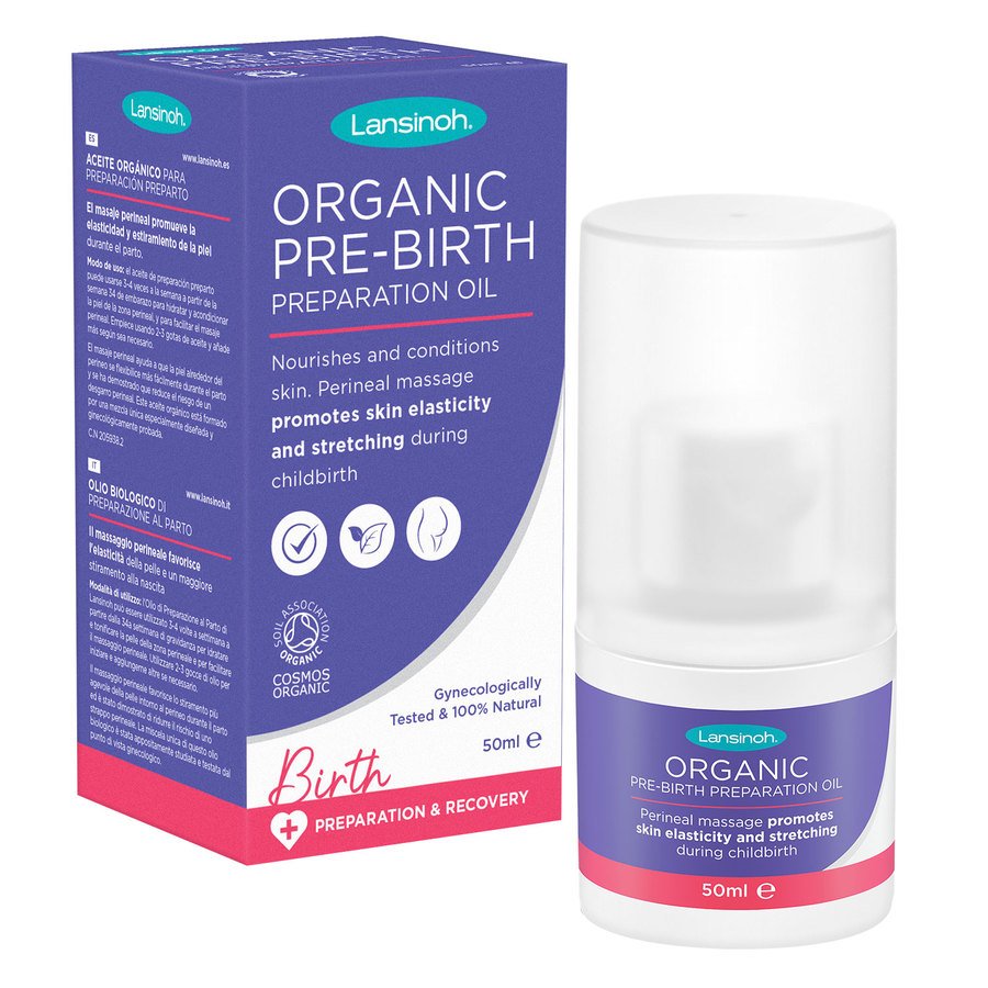 Lansinoh Organic Pre-Birth Preparation Oil 50 ml