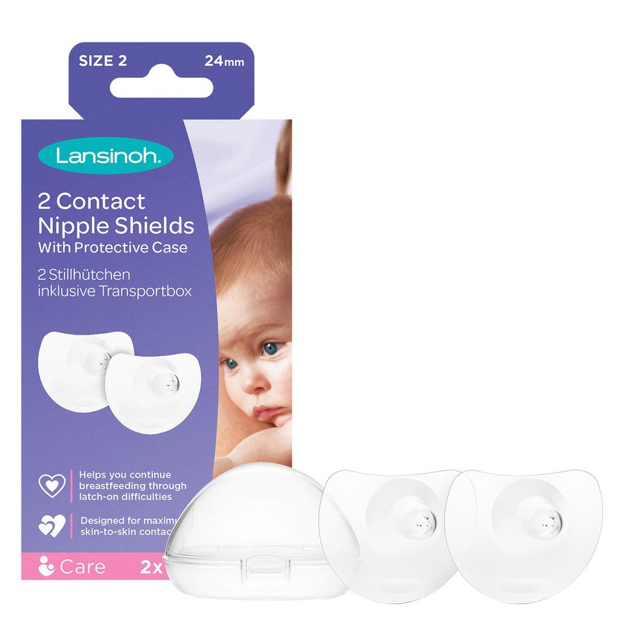 Lansinoh Contact Nipple Shields 24 mm 2 st