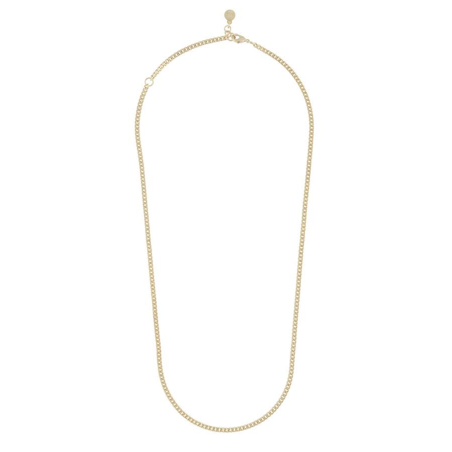 Snö of Sweden Casual Kim Small Necklace Plain Gold 50 cm