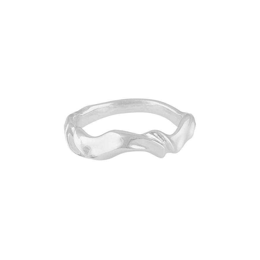 Snö of Sweden Casual Andy Ring Plain Silver L