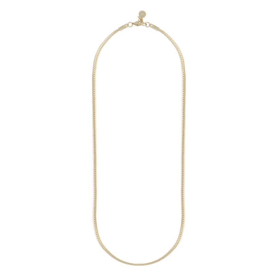 Snö of Sweden Dakota Small Necklace Plain Gold 45 cm