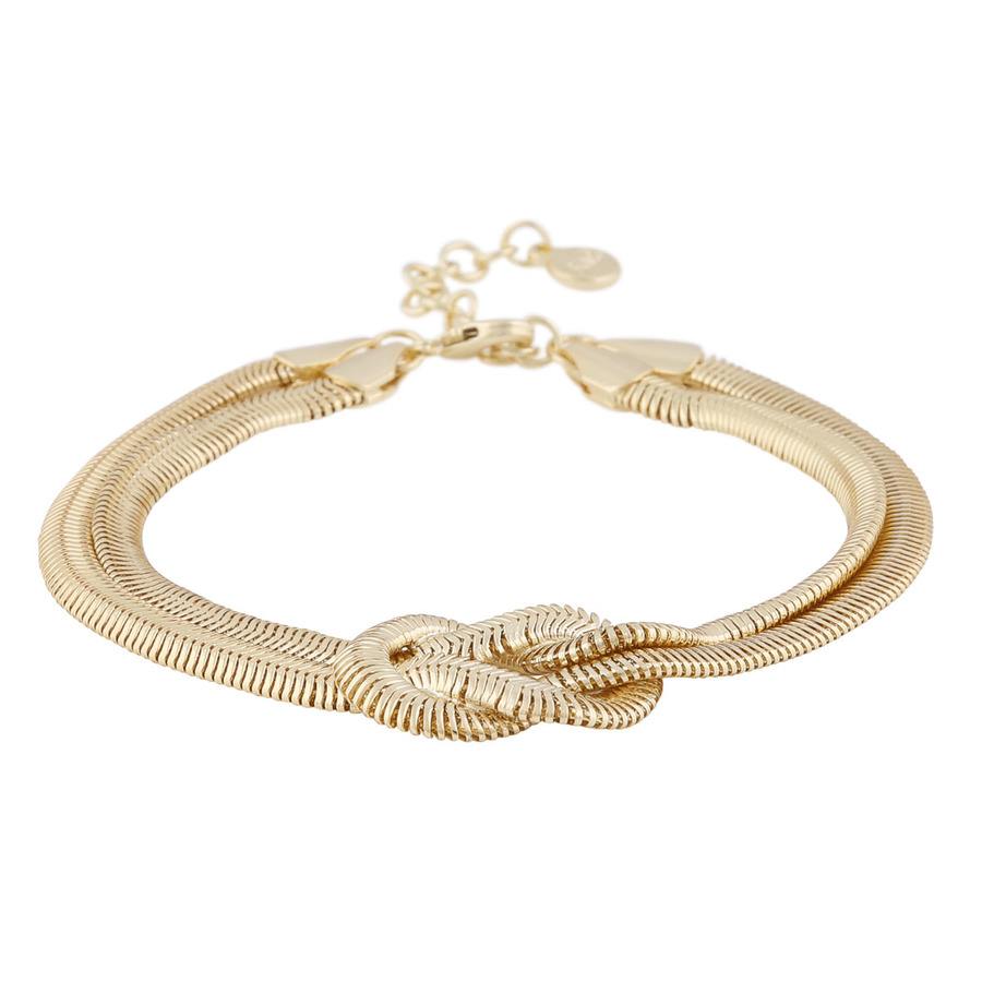 Snö of Sweden Dakota Bracelet Plain Gold