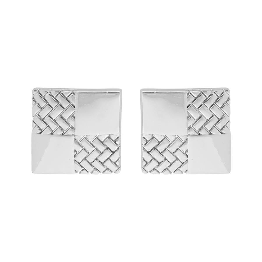 Snö of Sweden Addison Big Earring Plain Silver