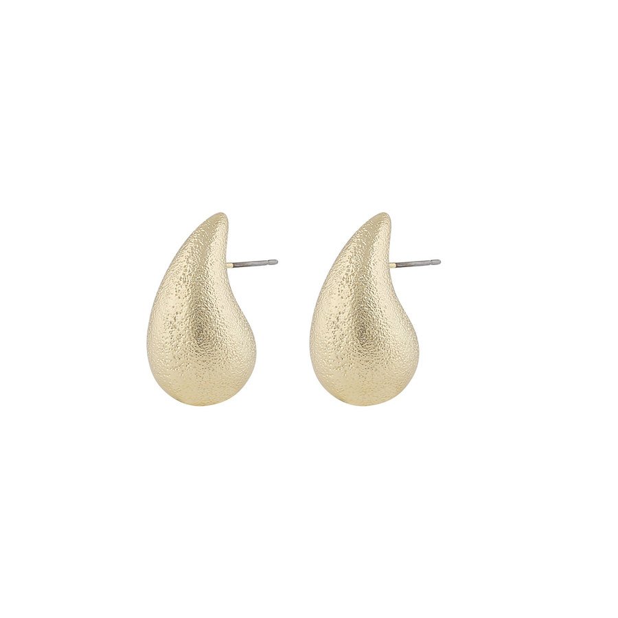 Snö Of Sweden Yenni Matt Small Earring Plain Gold Onesize