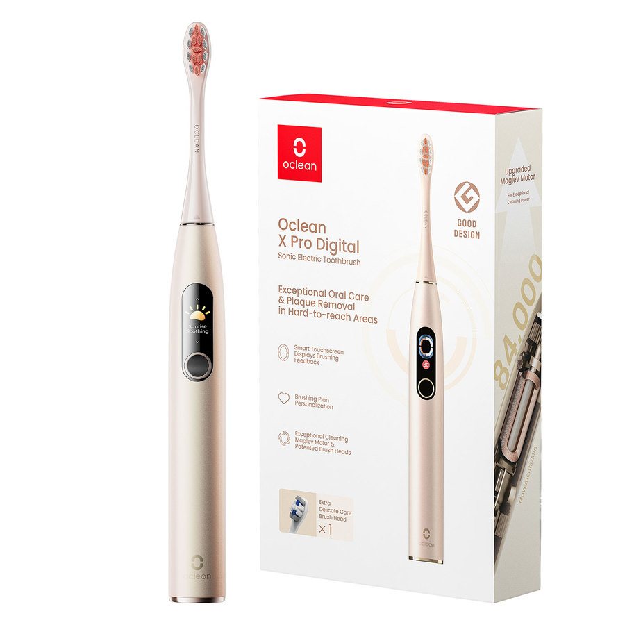 Oclean Electric X Pro Digital Toothbrush Gold